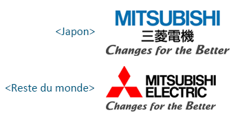 Le logo Mitsubishi de 2001 à 2013